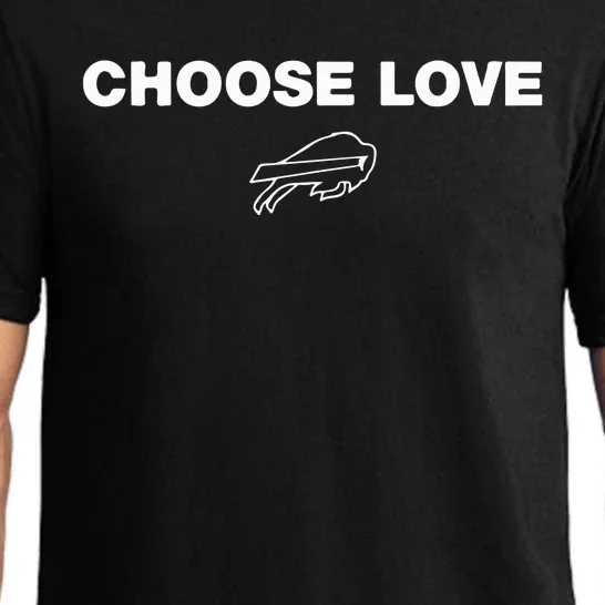 Choose Love Buffalo Pajama Set