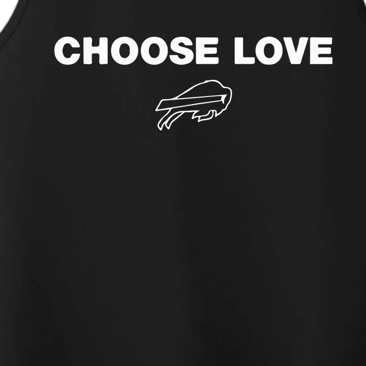 Choose Love Buffalo Performance Tank