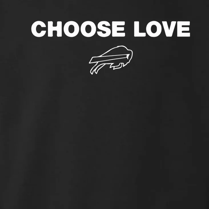 Choose Love Buffalo Toddler Hoodie