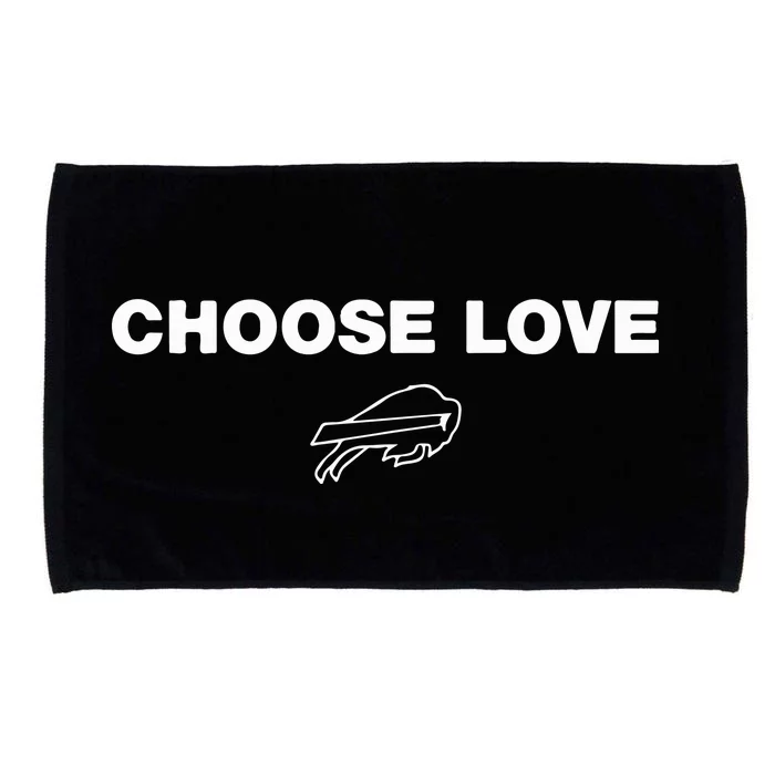 Choose Love Buffalo Microfiber Hand Towel