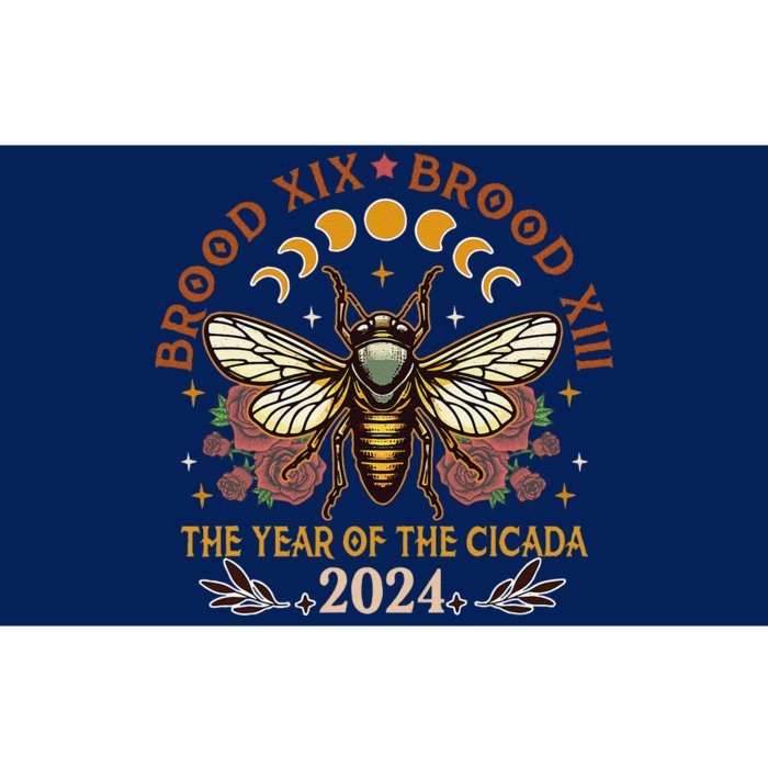 Cicada Lover Brood Xix Brood Xiii Year Of The Cicada 2024 Bumper Sticker