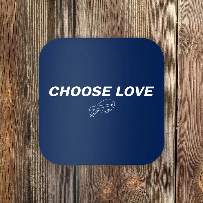 Choose Love Buffalo Coaster