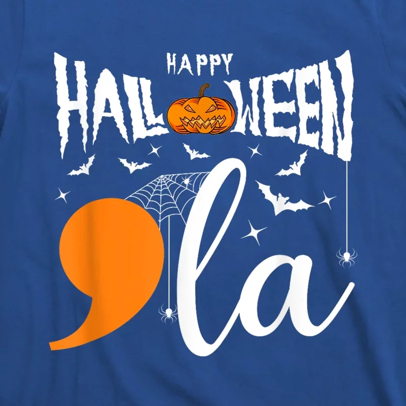 Comma La Boo Ghost Kamala Harris Halloween 2024 T-Shirt