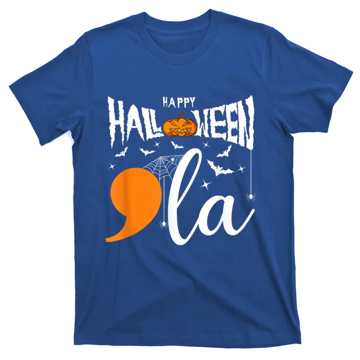 Comma La Boo Ghost Kamala Harris Halloween 2024 T-Shirt