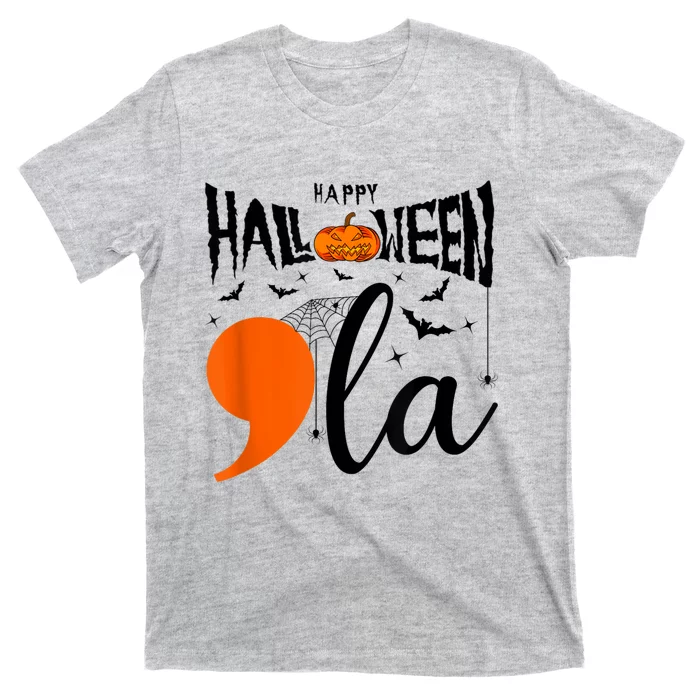 Comma La Boo Ghost Kamala Harris Halloween 2024 T-Shirt