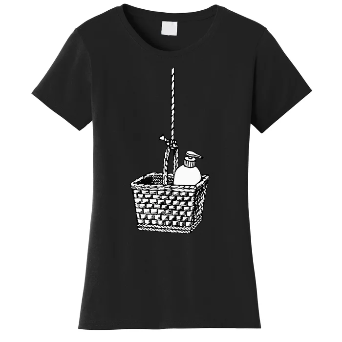 Creepy Lotion Basket True Crime Serial Killer Horror Movie Women's T-Shirt