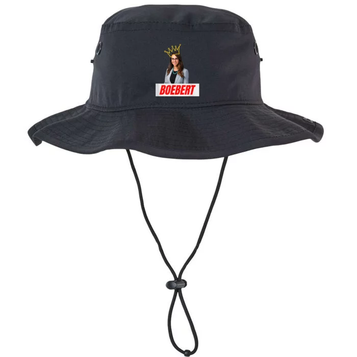 Congress Lauren Boebert With Crown Letter Box Name Legacy Cool Fit Booney Bucket Hat