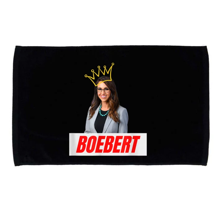 Congress Lauren Boebert With Crown Letter Box Name Microfiber Hand Towel