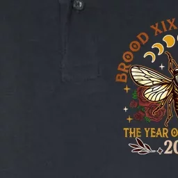 Cicada Lover Brood Xix Brood Xiii Year Of The Cicada 2024 Softstyle Adult Sport Polo