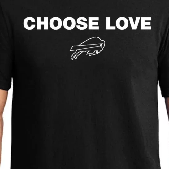 Choose Love Buffalo Pajama Set