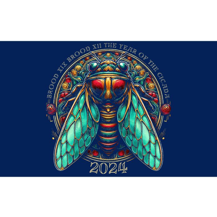 Cicada Lover Brood Xix Brood Xiii Year Of The Cicada 2024 Bumper Sticker