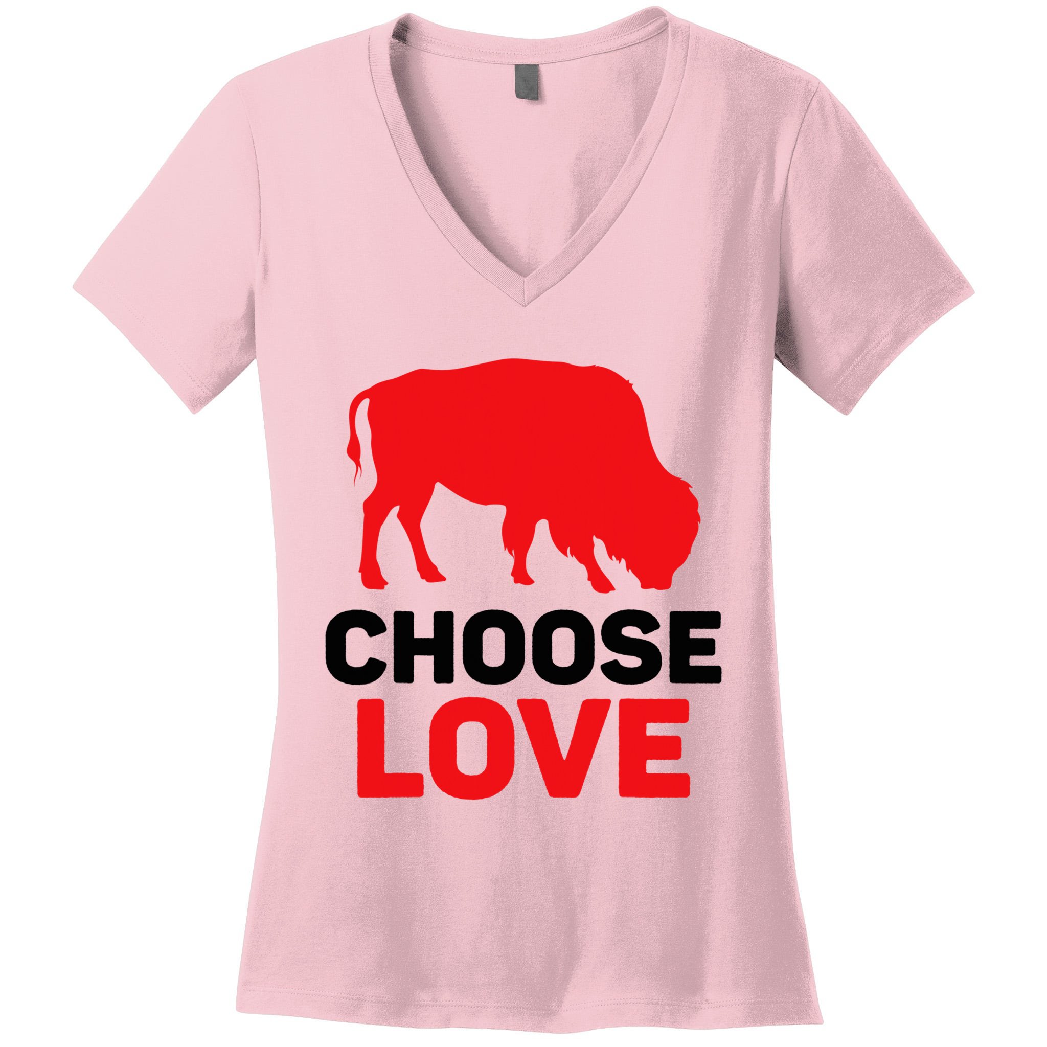 Buffalo Bills Choose Love V-Neck T-Shirt