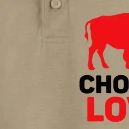 Choose Love Buffalo Choose Love Bills Dry Zone Grid Performance Polo