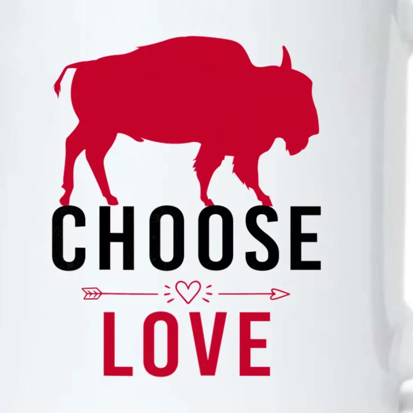 Choose Love Buffalo Buffalo Bills Choose Love Black Color Changing Mug