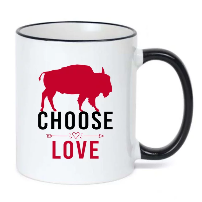 Choose Love Buffalo Buffalo Bills Choose Love Black Color Changing Mug