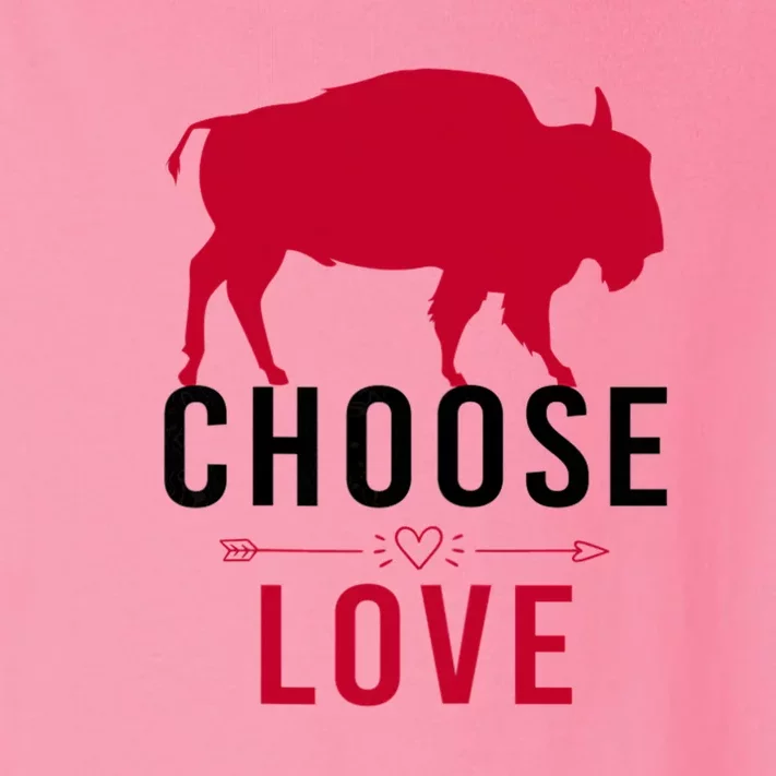 Choose Love Buffalo Buffalo Bills Choose Love Toddler Long Sleeve Shirt