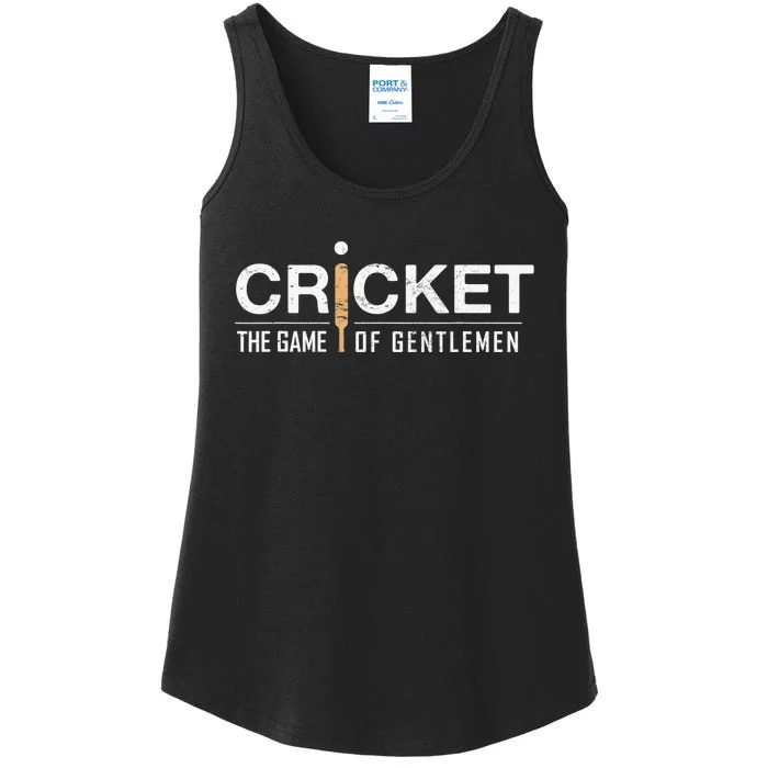 Cricket Like Baseball Funny Player Coach Sports Ladies Essential Tank