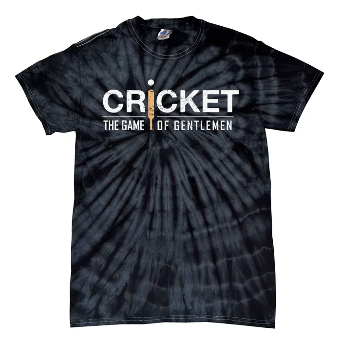 Cricket Like Baseball Funny Player Coach Sports Tie-Dye T-Shirt