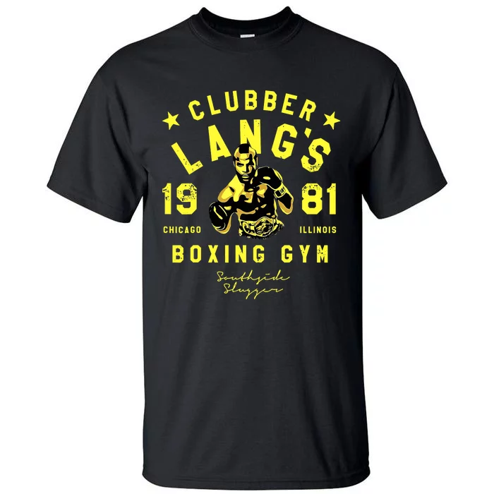 Clubber Lang's Boxing Gym Tall T-Shirt