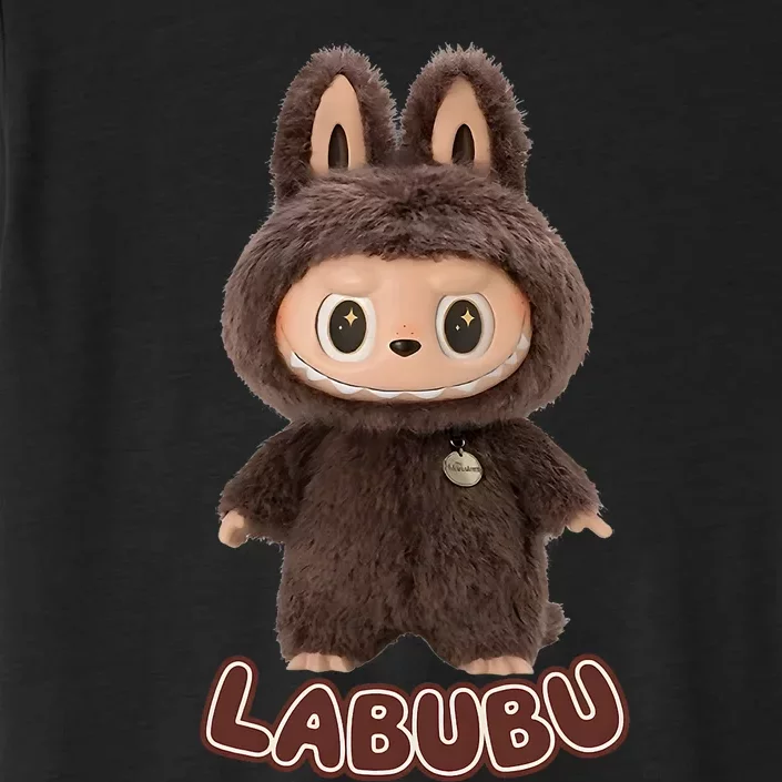 Cute Labubu Classic Pose Fun Labubu Lover Gifts ChromaSoft Performance T-Shirt