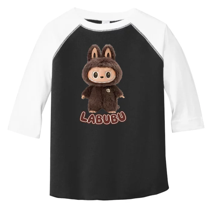 Cute Labubu Classic Pose Fun Labubu Lover Gifts Toddler Fine Jersey T-Shirt