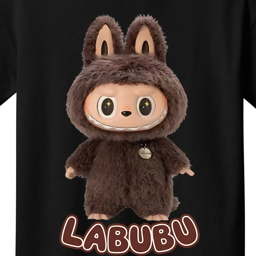 Cute Labubu Classic Pose Fun Labubu Lover Gifts Kids T-Shirt