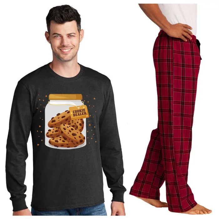 Cookie Lover Cookie Baker Cookie Dealer Long Sleeve Pajama Set