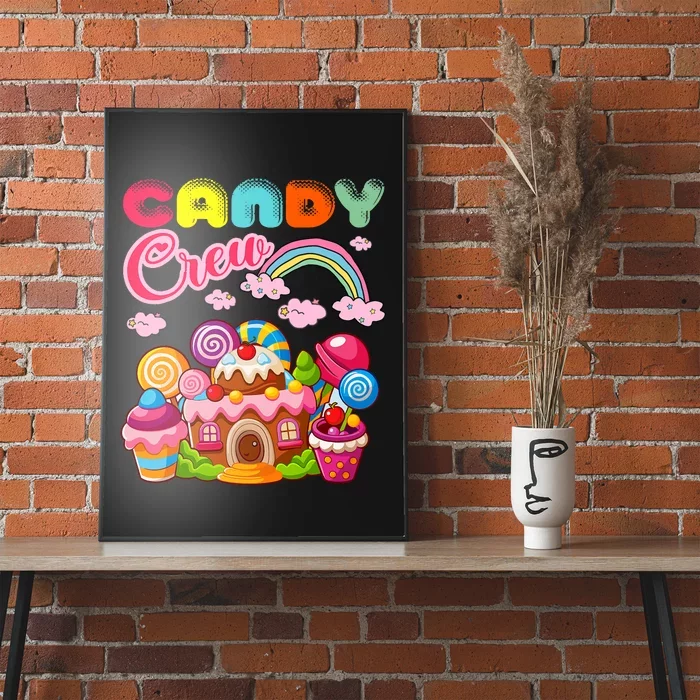 Candy Land Candy Crew Decorations Sweetie Candy Squad Poster