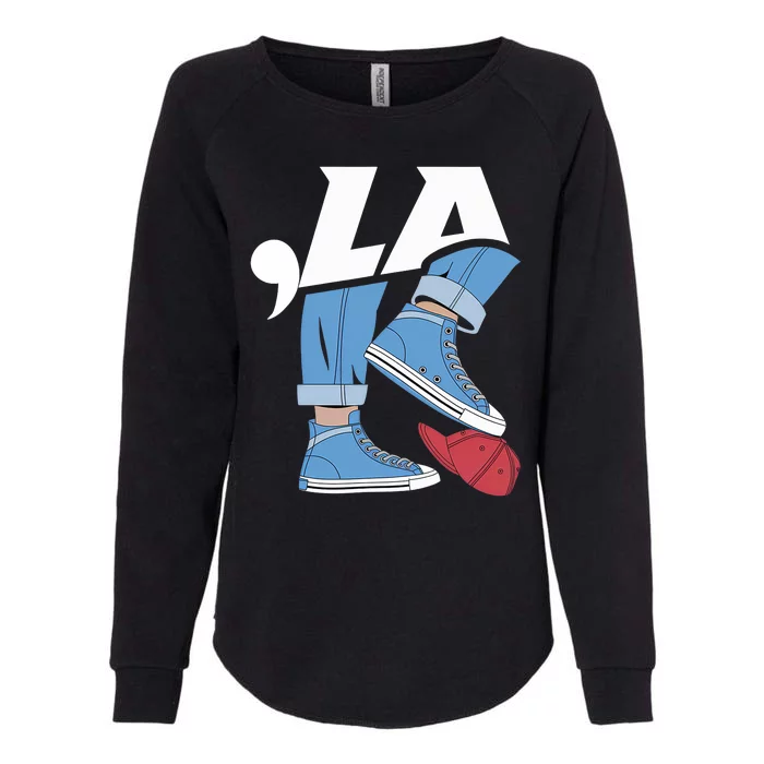 Comma La Chucks & Pearls Womens California Wash Sweatshirt