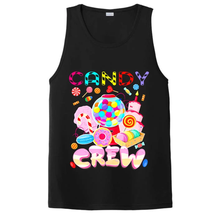 Candy Land Candy Crew Party Halloween Costumes Adult Performance Tank