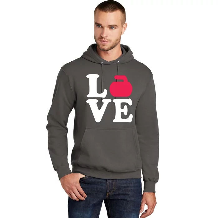 Curling Love Tall Hoodie