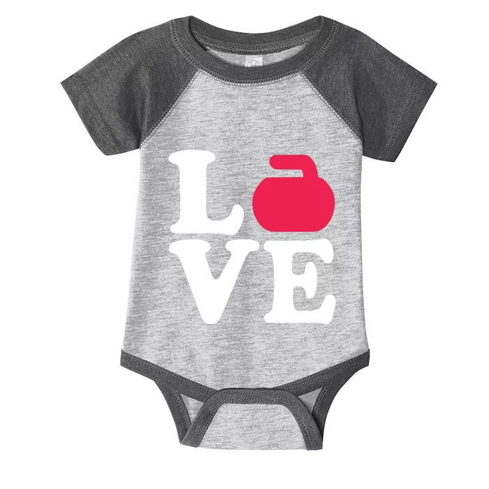 Curling Love Infant Baby Jersey Bodysuit