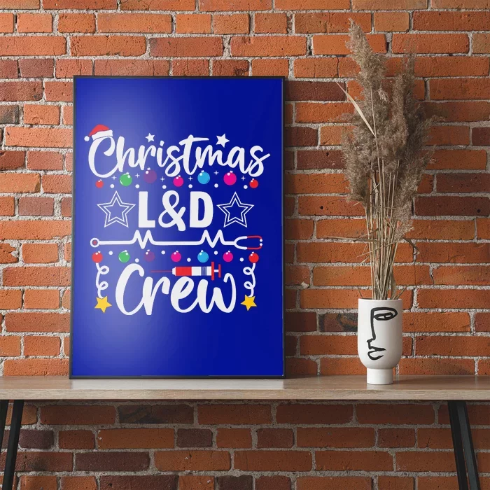 Christmas L&D Crew Nurse Doctor Tech Poster