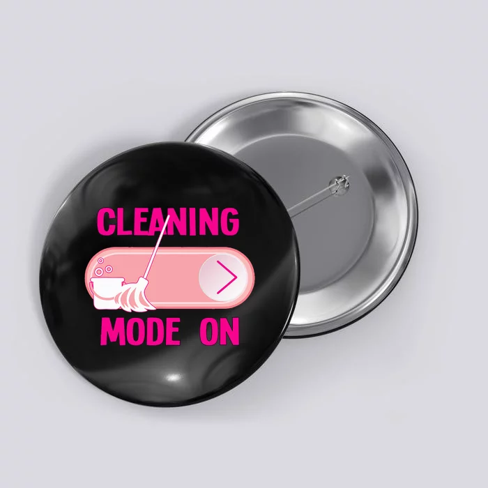 Cleaning Lady Cleaning Mode On Housekeeper Button