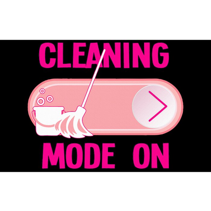 Cleaning Lady Cleaning Mode On Housekeeper Bumper Sticker