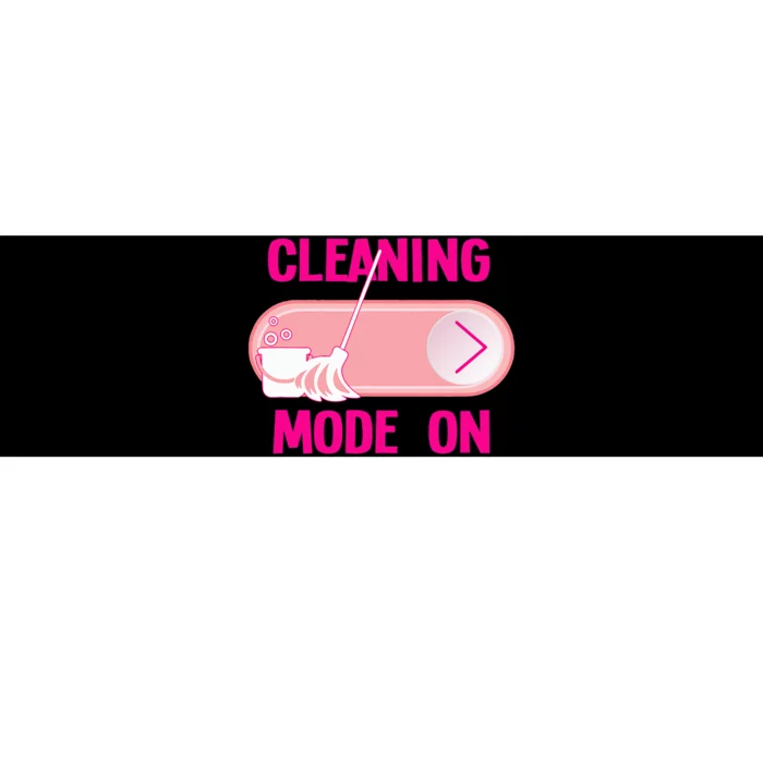 Cleaning Lady Cleaning Mode On Housekeeper Bumper Sticker