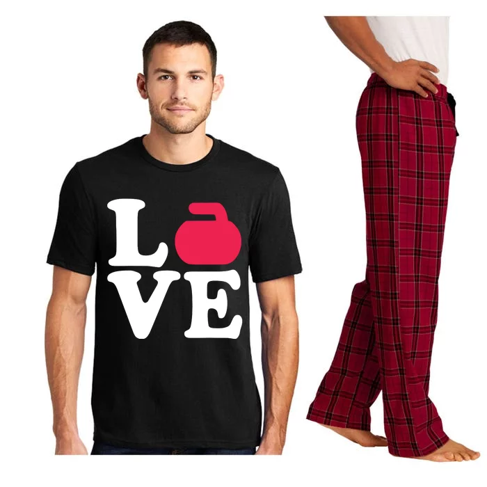 Curling Love Pajama Set