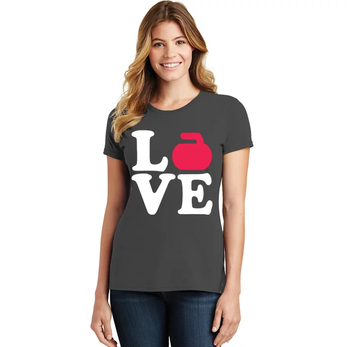 Curling Love Women's T-Shirt