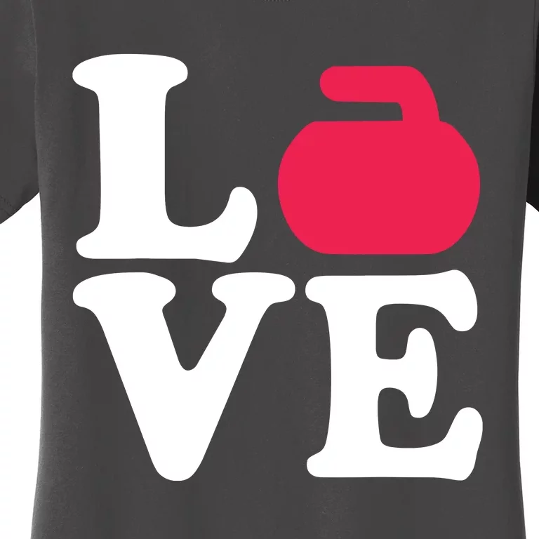 Curling Love Women's T-Shirt