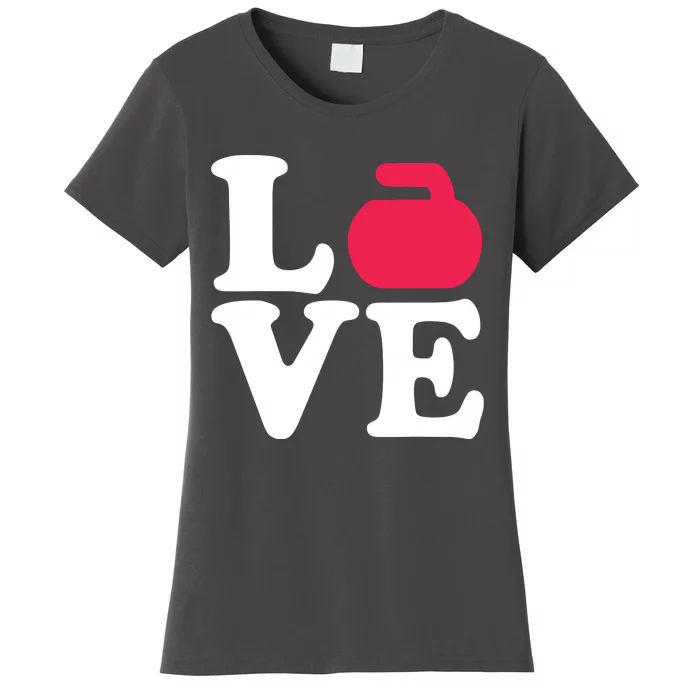 Curling Love Women's T-Shirt