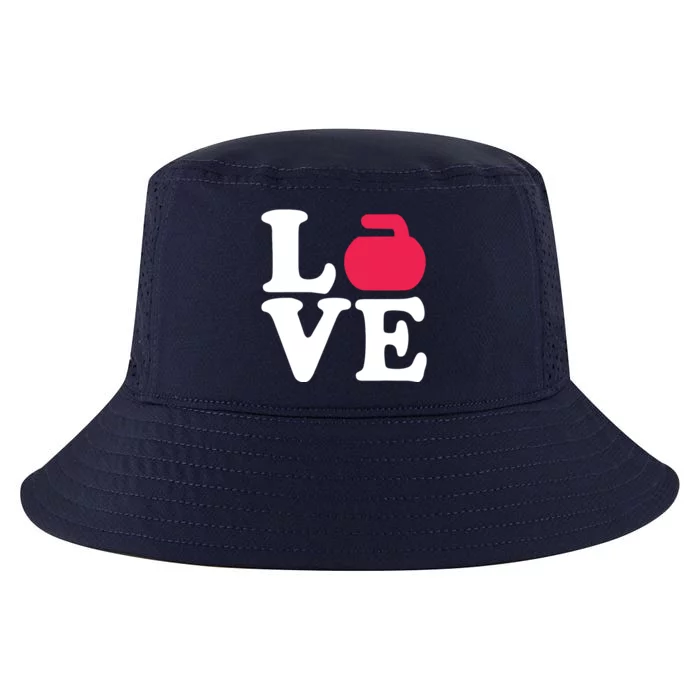 Curling Love Cool Comfort Performance Bucket Hat