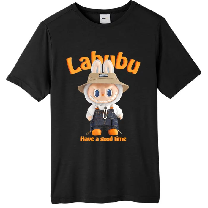 Cute Labubu Classic Pose Fun Labubu ChromaSoft Performance T-Shirt