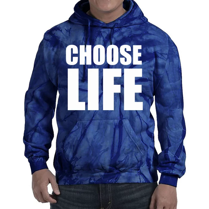 Choose Life Tie Dye Hoodie