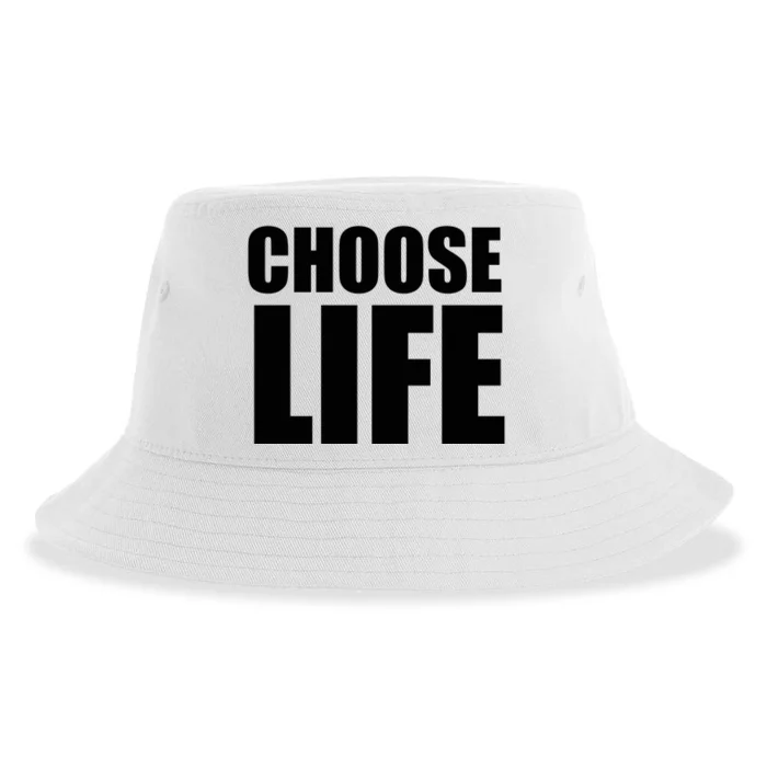 Choose Life Sustainable Bucket Hat