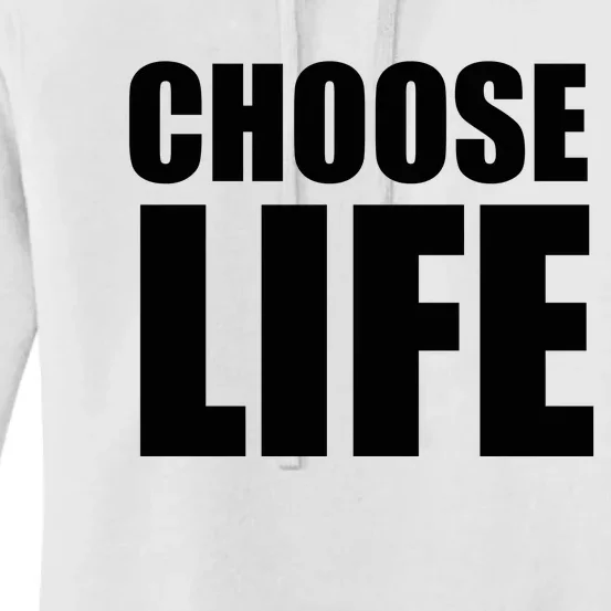 Choose Life Women's Pullover Hoodie