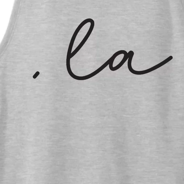 Comma La Ladies Tri-Blend Wicking Tank