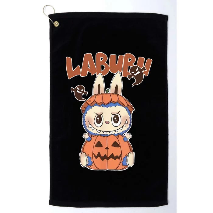 Cute Labubu Classic Pose Funny Labubu Birthday Platinum Collection Golf Towel