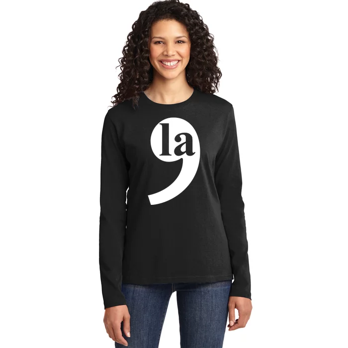 Comma La Ladies Long Sleeve Shirt