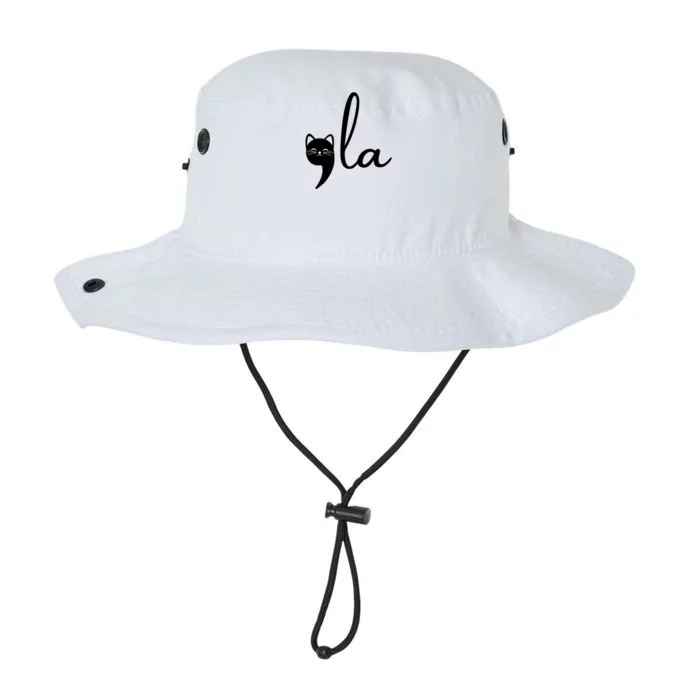 Comma La Cat Lady Kamala Harris Legacy Cool Fit Booney Bucket Hat