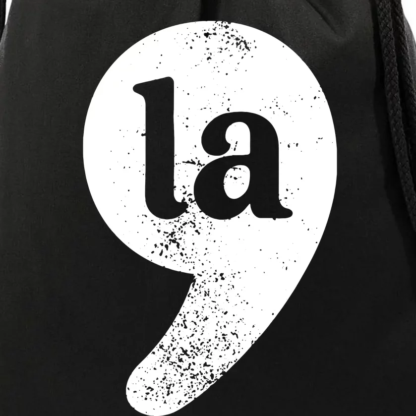 Comma La Drawstring Bag